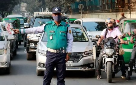 যানজট নিরসনে ডিএমপির বিশেষ অভিযান