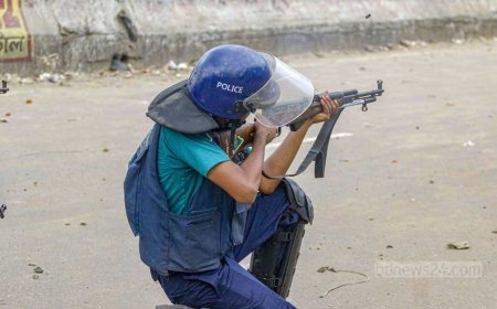 পুলিশের হাতে থাকবে না কোনো মারণাস্ত্র