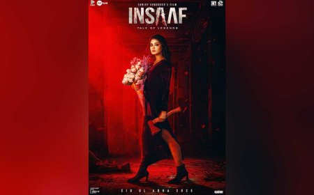 'ইনসাফে' ফুল ও অস্ত্র হাতে ফারিণ