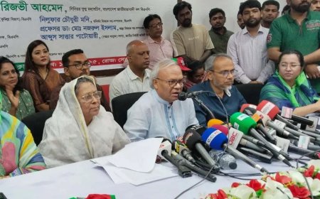 দেশের স্বাস্থ্যখাতের উন্নয়ন করলে ভারতে যাওয়ার প্রয়োজন নেই : রিজভী