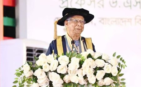 নতুন বিশ্বের স্বপ্ন দেখো — শিক্ষার্থীদের প্রতি প্রধান উপদেষ্টা আহ্বান