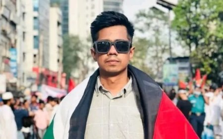 নিজ গ্রামে চিরশায়িত ঢাবি ছাত্র সাম্য