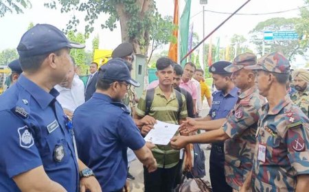 ভারতে কারাভোগ শেষে ফিরলেন ১১ বাংলাদেশি