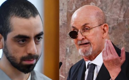 সালমান রুশদির ওপর হামলাকারীকে ২৫ বছরের কারাদণ্ড