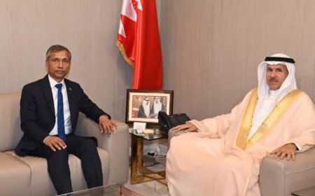 বাংলাদেশ-বাহরাইনের দ্বি-পাক্ষিক সম্পর্ক নিয়ে আলোচনা