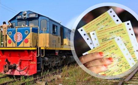 ঈদযাত্রায় ট্রেনের টিকিট বিক্রি শুরু