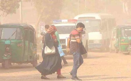 বিশ্বের তৃতীয় দূষিত শহর ঢাকা