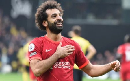 ইংল্যান্ডে মৌসুমসেরা সালাহ