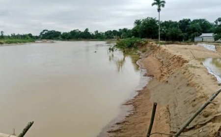 ময়মনসিংহে পানি হ্রাস, কেটে গেছে বন্যার শঙ্কা