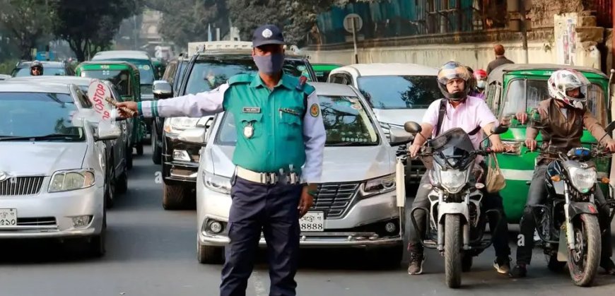যানজট নিরসনে ডিএমপির বিশেষ অভিযান