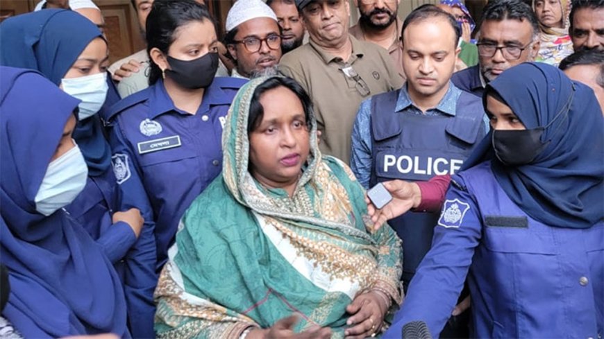 হ/ত্যা মামলায় কারাগারে পাঠানো হলো আইভীকে