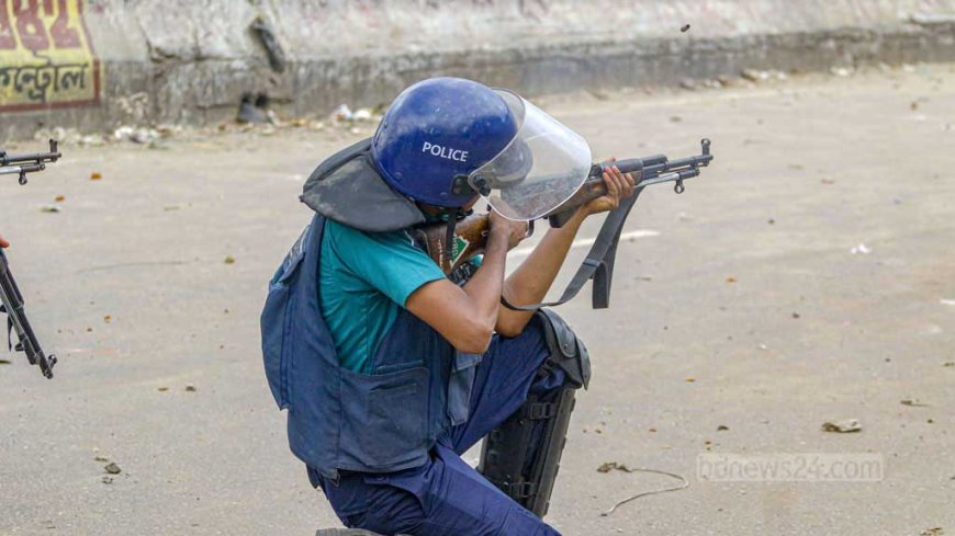 পুলিশের হাতে থাকবে না কোনো মারণাস্ত্র