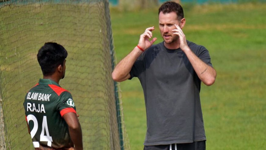 বাংলাদেশের নতুন পেস বোলিং কোচ টেইট