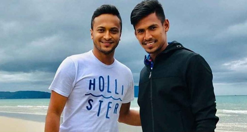 এনওসি চেয়ে বিসিবির কাছে আবেদন করেছেন সাকিব ও মুস্তাফিজ