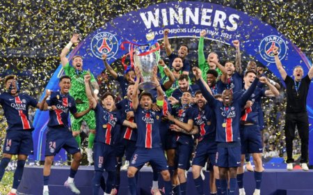 চ্যাম্পিয়নস লিগ জিতে ইতিহাস গড়ল পিএসজি