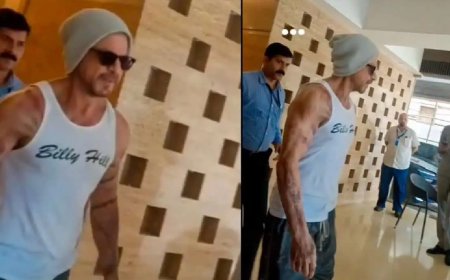 ট্যাটু করা পেশিবহুল শাহরুখ