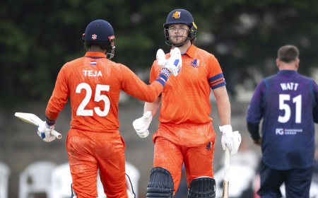 ওয়ানডেতে লক্ষ্য তাড়ায় ইতিহাস গড়ল নেদারল্যান্ডস