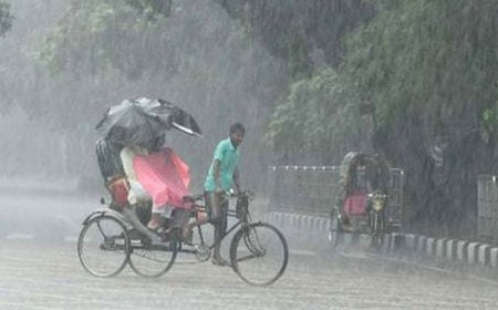 ৮ অঞ্চলের ওপর দিয়ে ঝড়-বৃষ্টির আভাস