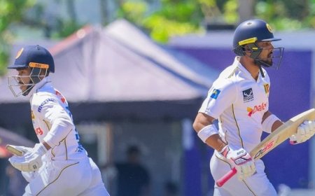 ৩০ রানে পিছিয়ে থেকে লাঞ্চ বিরতিতে শ্রীলঙ্কা