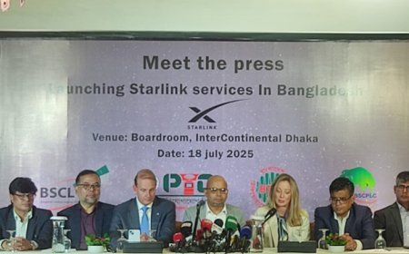 আনুষ্ঠানিকভাবে স্টারলিংকের যাত্রা শুরু হলো বাংলাদেশে