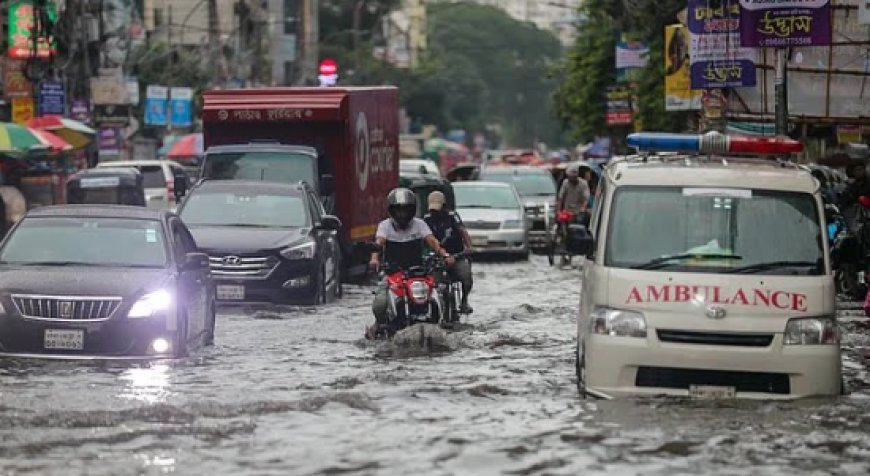 টানা বৃষ্টিতে পরিচ্ছন্নতা
