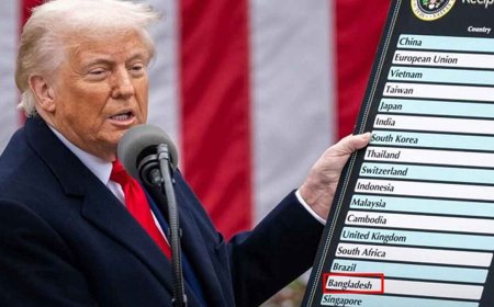 বাংলাদেশের ওপর ২০ শতাংশ শুল্ক আরোপ করেছে যুক্তরাষ্ট্র