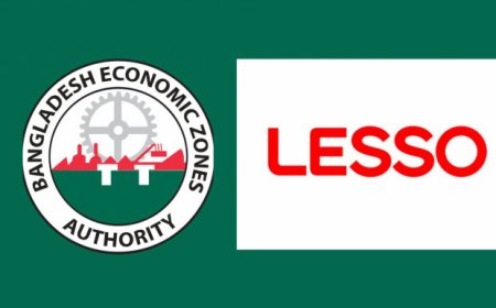 বিনিয়োগ ৩২ মিলিয়ন ডলার বিনিয়োগের লক্ষ্যে চায়না লেসো গ্রুপকে ১২.৫ একর জমি হস্তান্তর