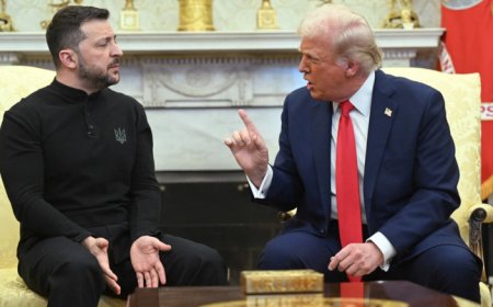 ট্রাম্পের সঙ্গে বৈঠকে বসছেন জেলেনস্কি