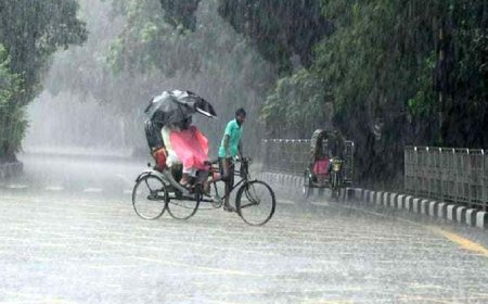 ঢাকায় বজ্রসহ বৃষ্টির সম্ভাবনা 