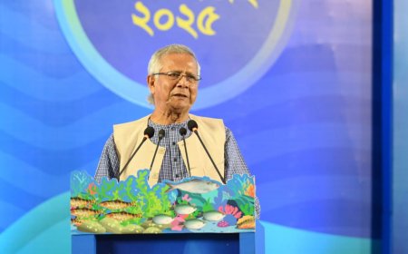 মৎস্যসম্পদ রক্ষায় দেশবাসীকে পরিবেশের প্রতি সদয় হওয়ার আহ্বান প্রধান উপদেষ্টার