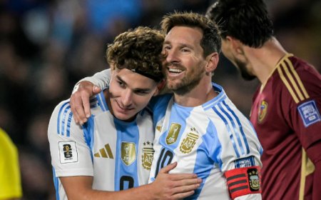 মেসির জাদুতে আর্জেন্টিনার দুর্দান্ত জয়