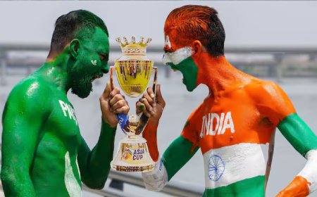 এশিয়া কাপে আবারও মুখোমুখি ভারত-পাকিস্তান !