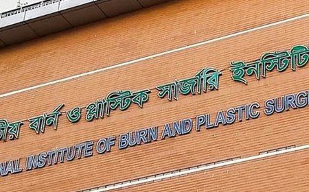 রাজধানীর মহাখালীতে পেট্রোল পাম্পে আগুন, দগ্ধ ৭