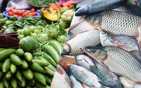 বাজারে মাছ-মুরগি-সবজির চড়া মূল্য, কাঁচা মরিচ ৩০০