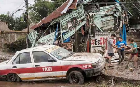 মেক্সিকোতে ঝড় ও ভূমিধসে ৪৪ জন নিহত