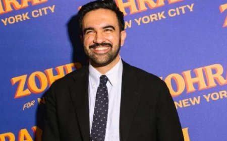 নিউইয়র্কের ইতিহাসে মুসলিম মেয়র জোহরান মামদানি