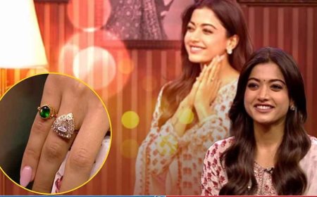 বাগদানের আংটি নিয়ে প্রকাশ্যে রাশমিকা